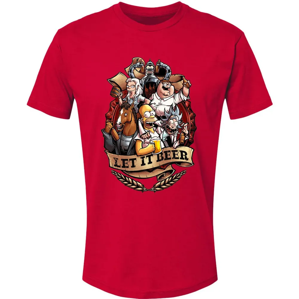 Let It Beer Premium Unisex T-shirt - 6