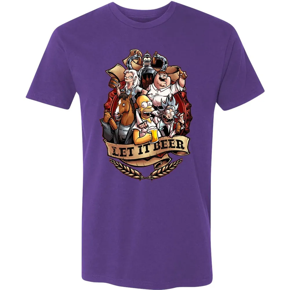 Let It Beer Premium Unisex T-shirt - 7
