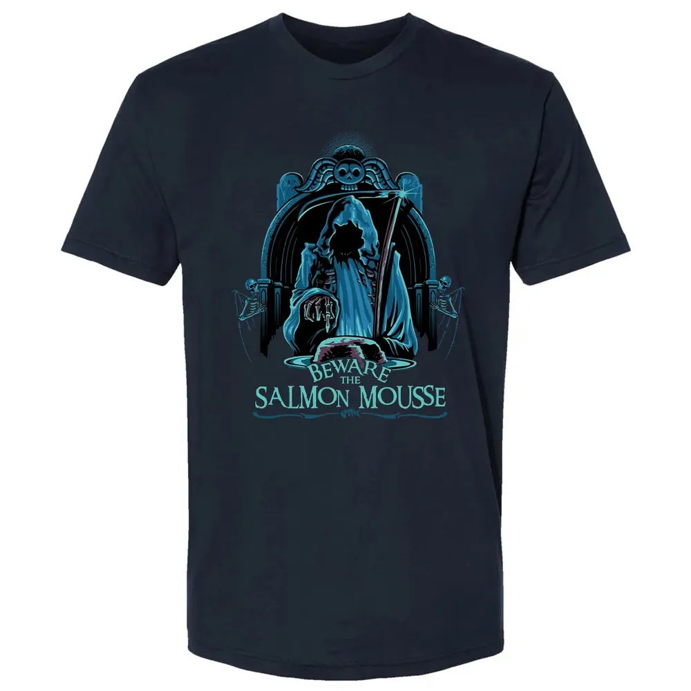 Beware The Salmon Mousse Premium Unisex T-shirt - 2