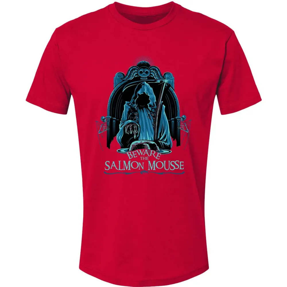 Beware The Salmon Mousse Premium Unisex T-shirt - 6