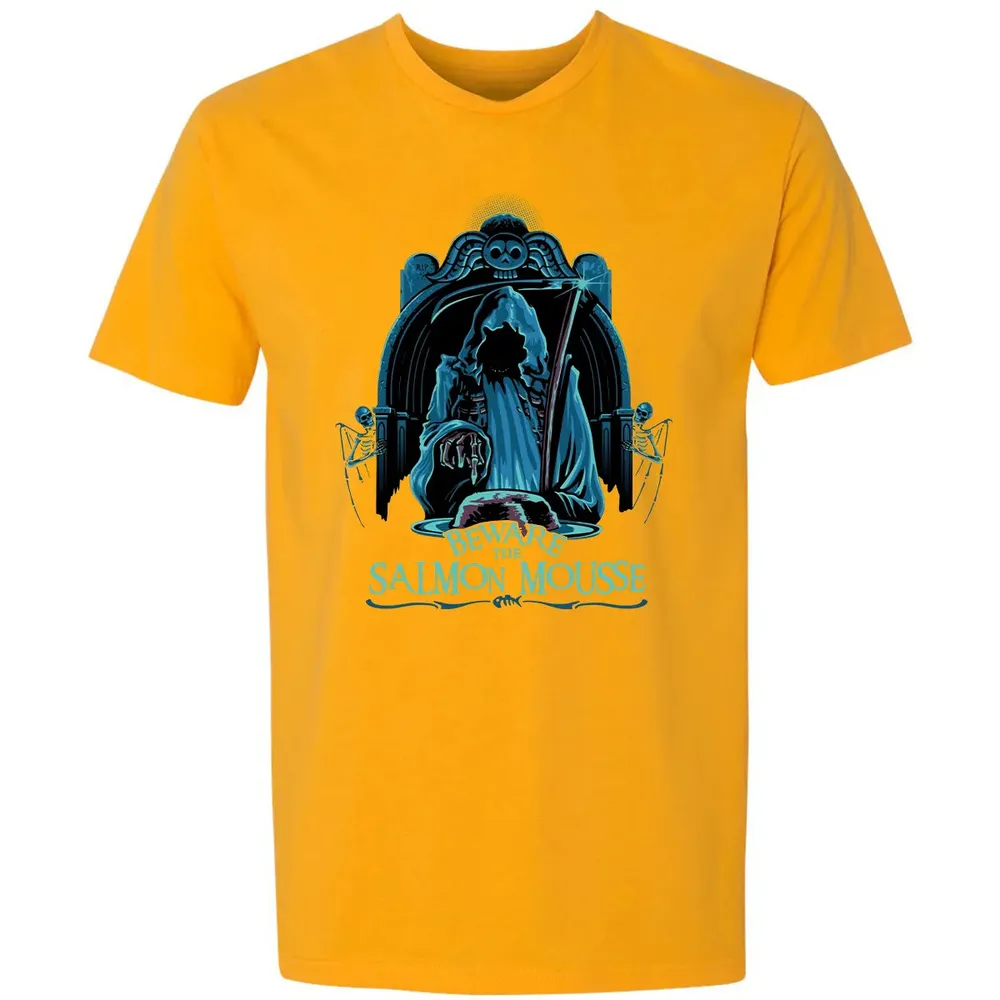 Beware The Salmon Mousse Premium Unisex T-shirt - 11