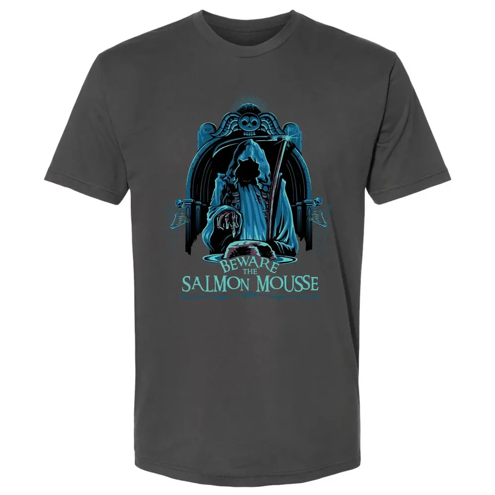 Beware The Salmon Mousse Premium Unisex T-shirt - 8