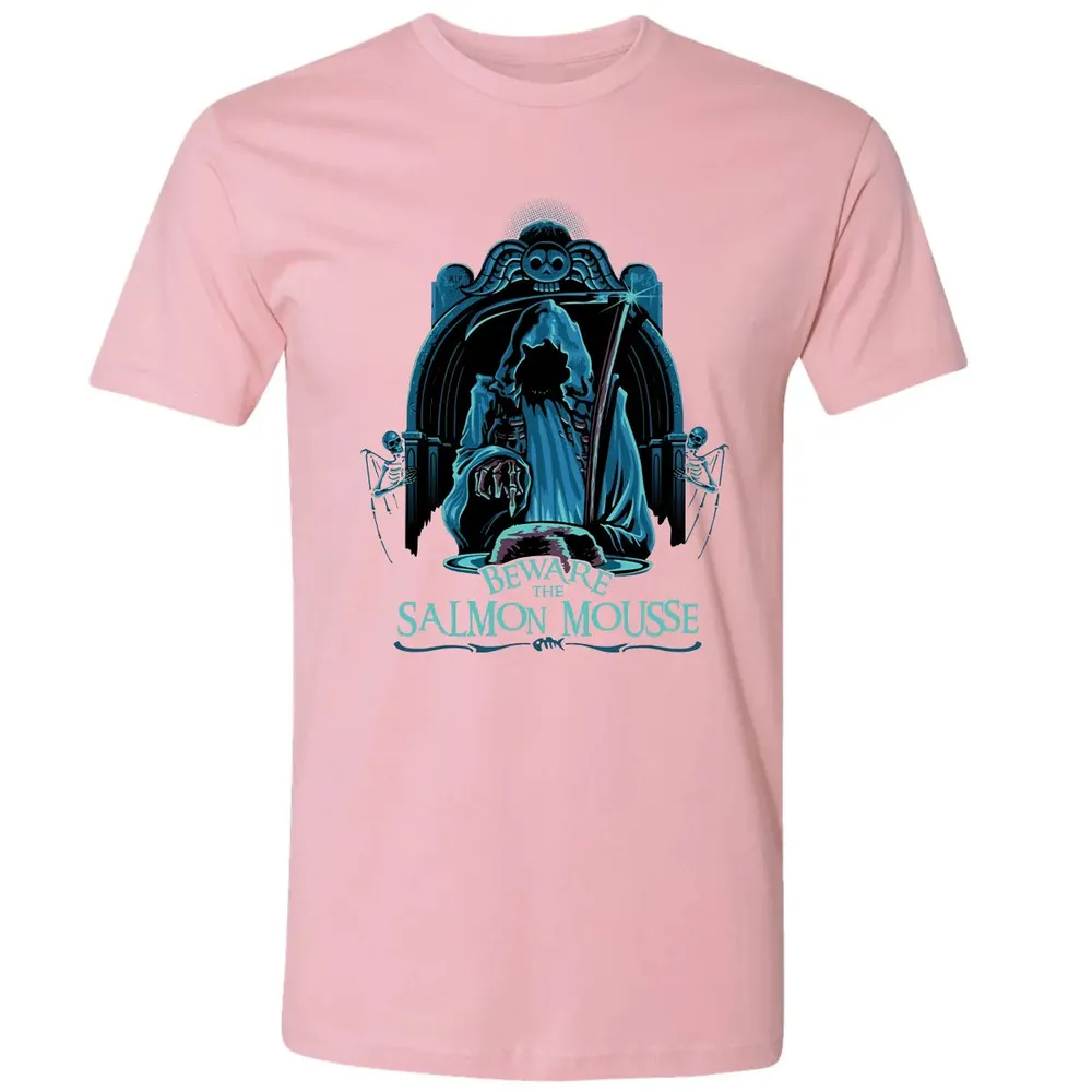 Beware The Salmon Mousse Premium Unisex T-shirt - 3