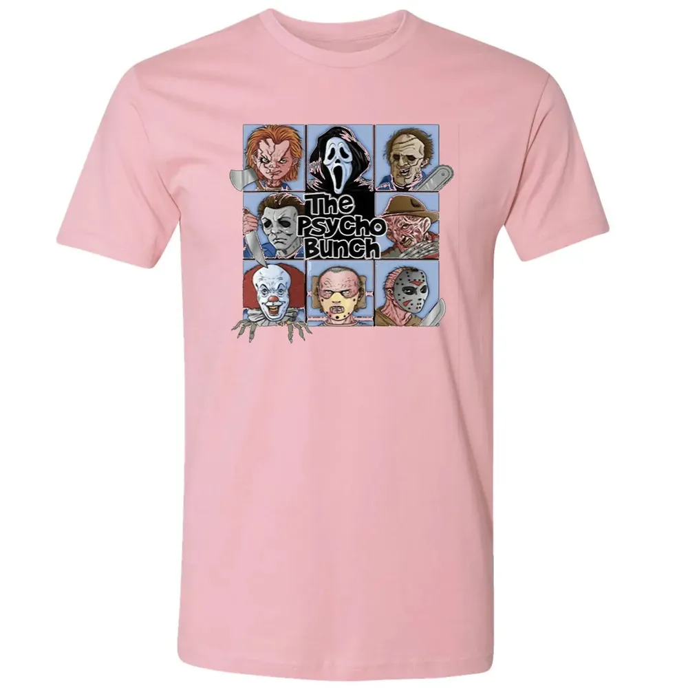 Spooky The Psycho Bunch Serial Killer Halloween Horror Gift Premium Unisex T-shirt - 3