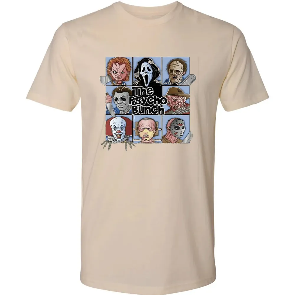 Spooky The Psycho Bunch Serial Killer Halloween Horror Gift Premium Unisex T-shirt - 13