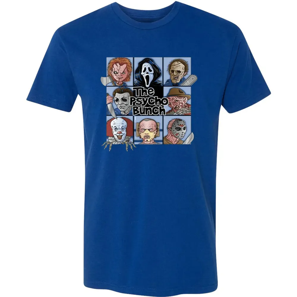 Spooky The Psycho Bunch Serial Killer Halloween Horror Gift Premium Unisex T-shirt - 10