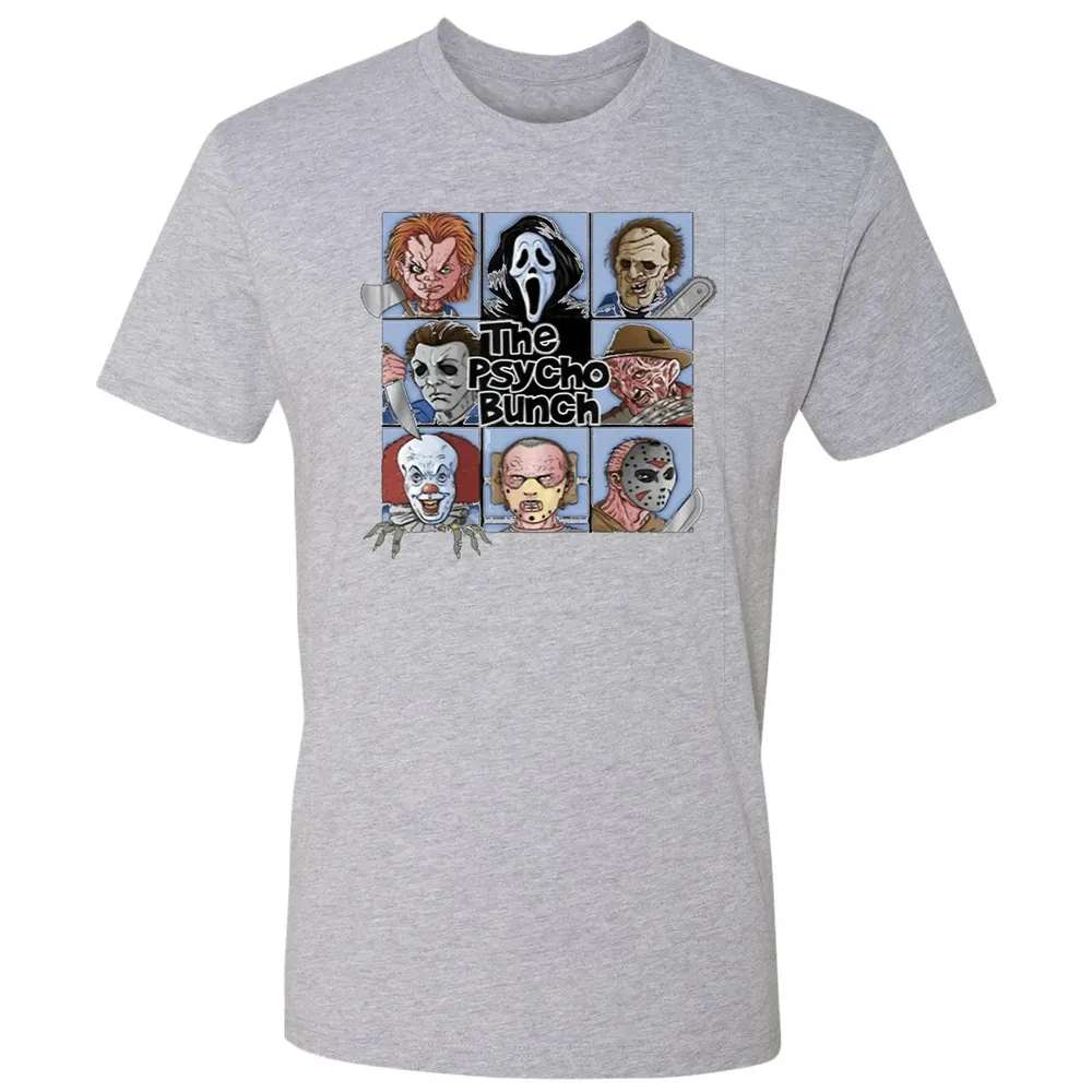 Spooky The Psycho Bunch Serial Killer Halloween Horror Gift Premium Unisex T-shirt - 9