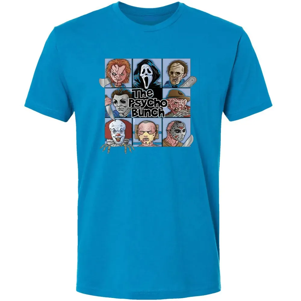 Spooky The Psycho Bunch Serial Killer Halloween Horror Gift Premium Unisex T-shirt - 15