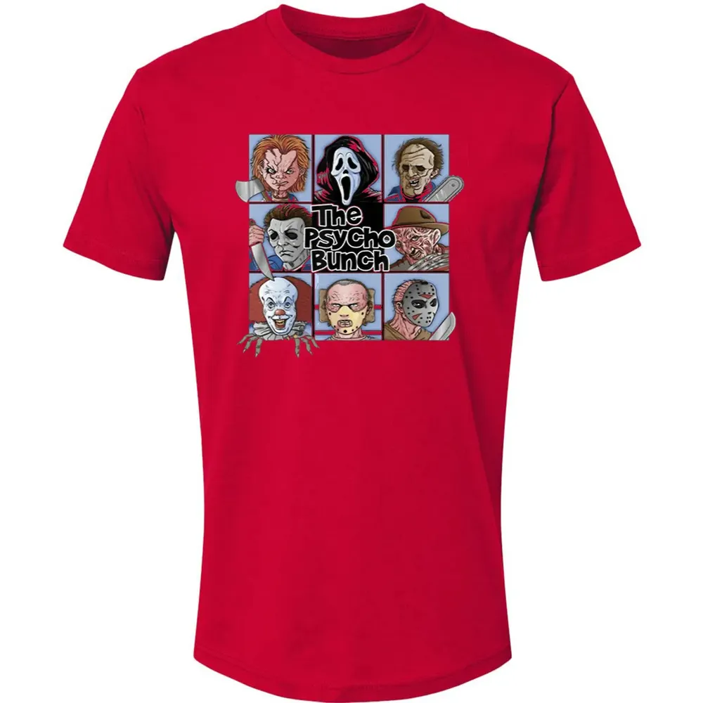 Spooky The Psycho Bunch Serial Killer Halloween Horror Gift Premium Unisex T-shirt - 6
