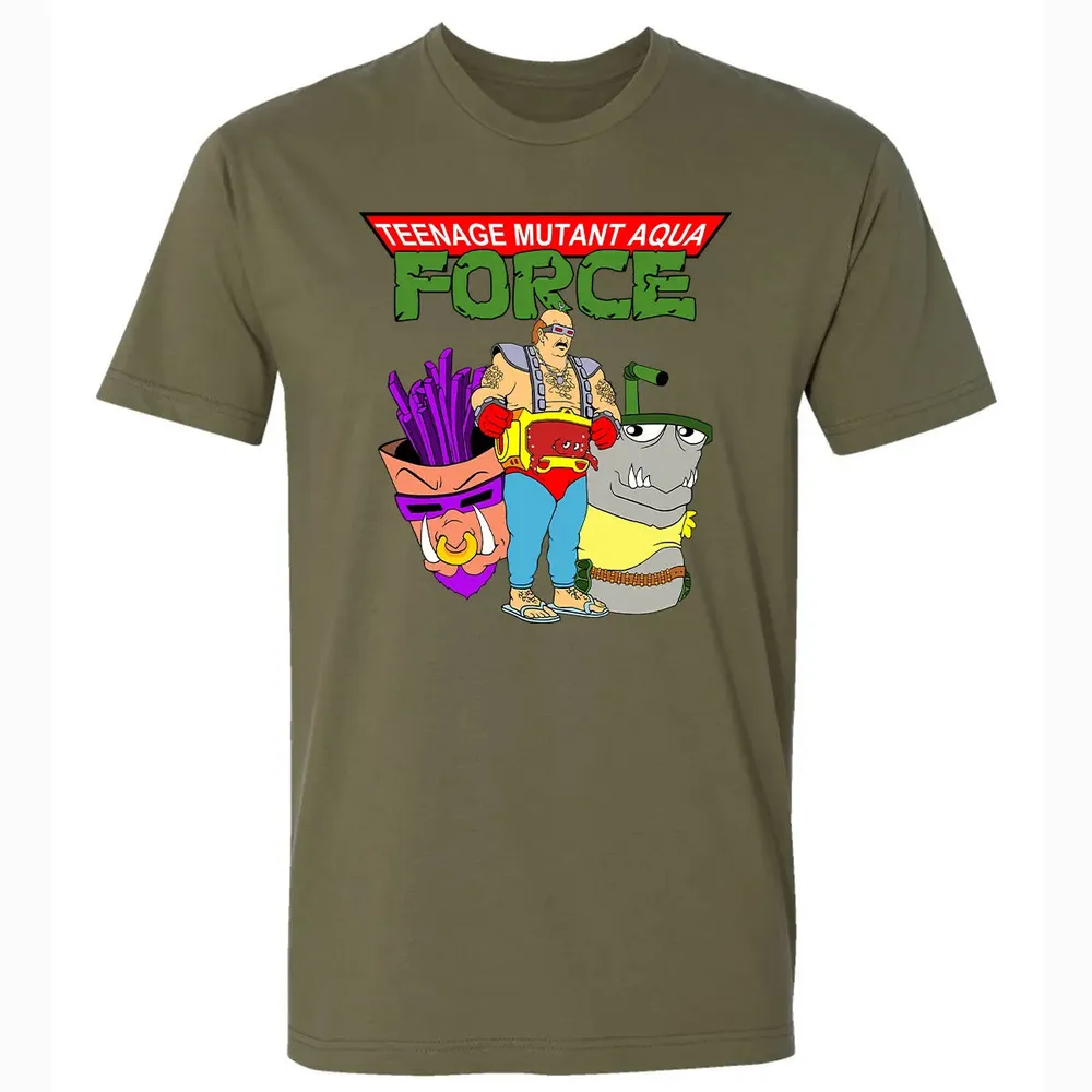 nage Mutant Aqua Force Premium Unisex T-shirt - 5