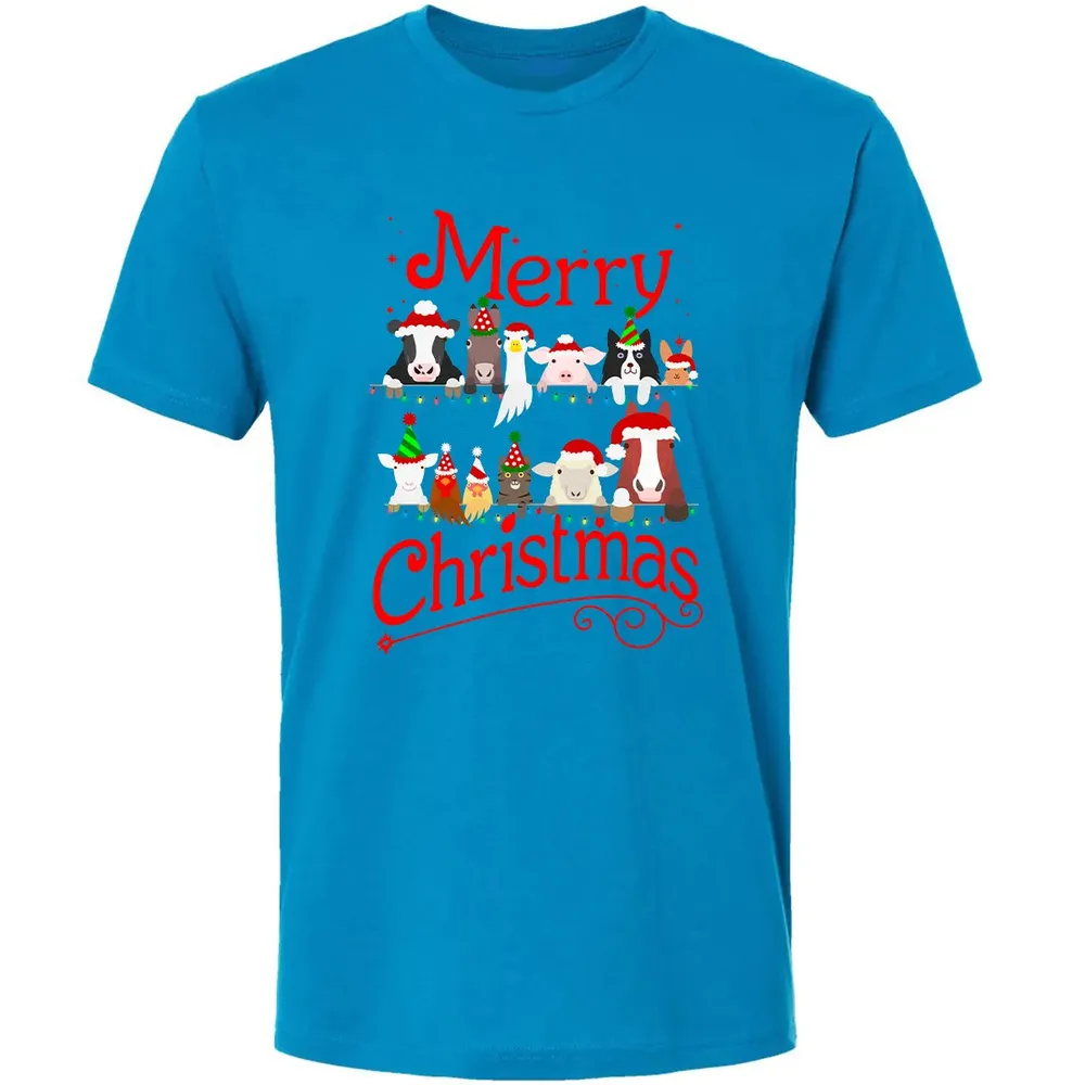 CHRISTMAS IS COMING Premium Unisex T-shirt - 15