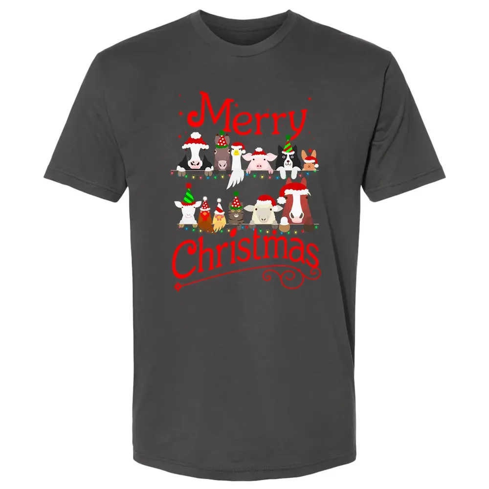 CHRISTMAS IS COMING Premium Unisex T-shirt - 8