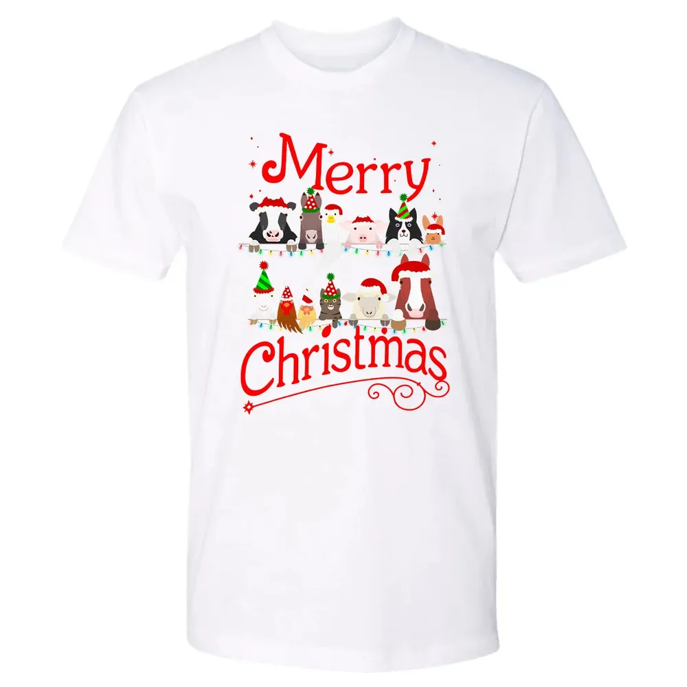 CHRISTMAS IS COMING Premium Unisex T-shirt - 4