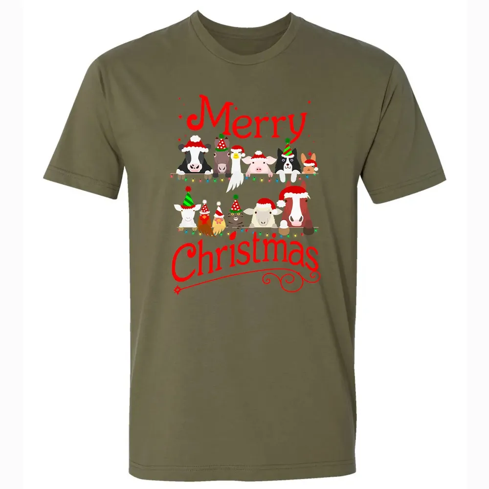 CHRISTMAS IS COMING Premium Unisex T-shirt - 5