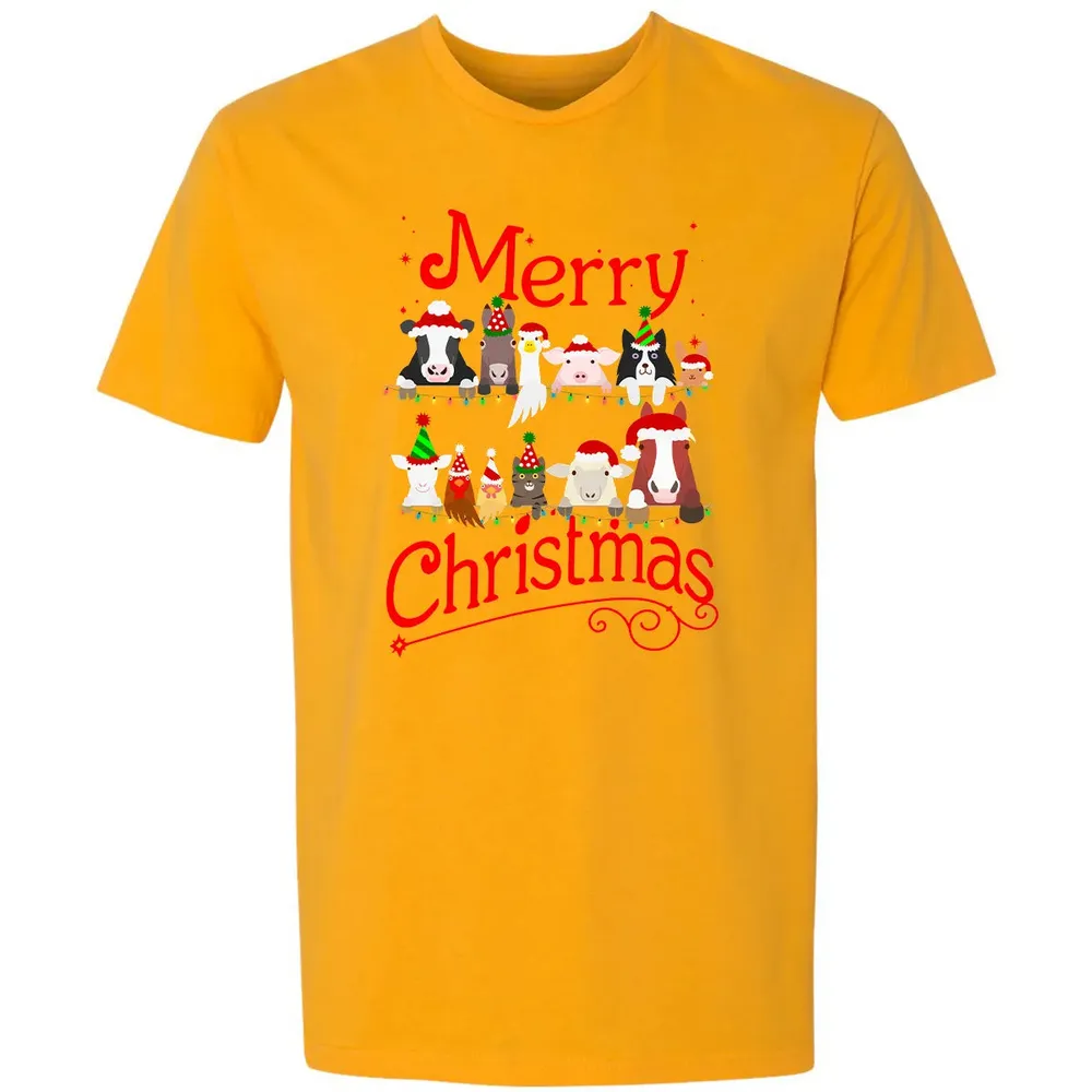 CHRISTMAS IS COMING Premium Unisex T-shirt - 11