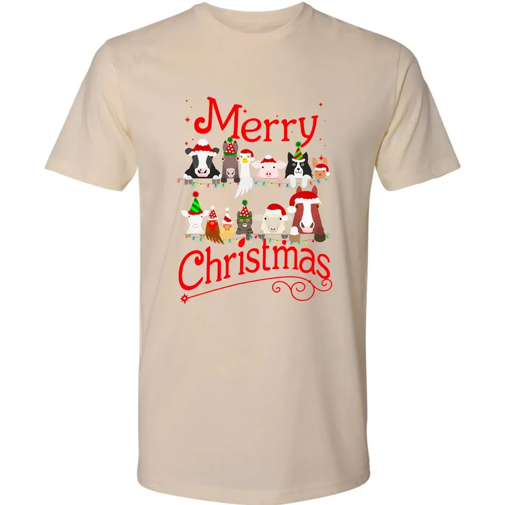 CHRISTMAS IS COMING Premium Unisex T-shirt - 13