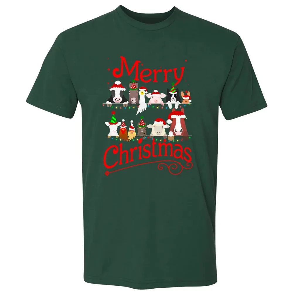 CHRISTMAS IS COMING Premium Unisex T-shirt - 12