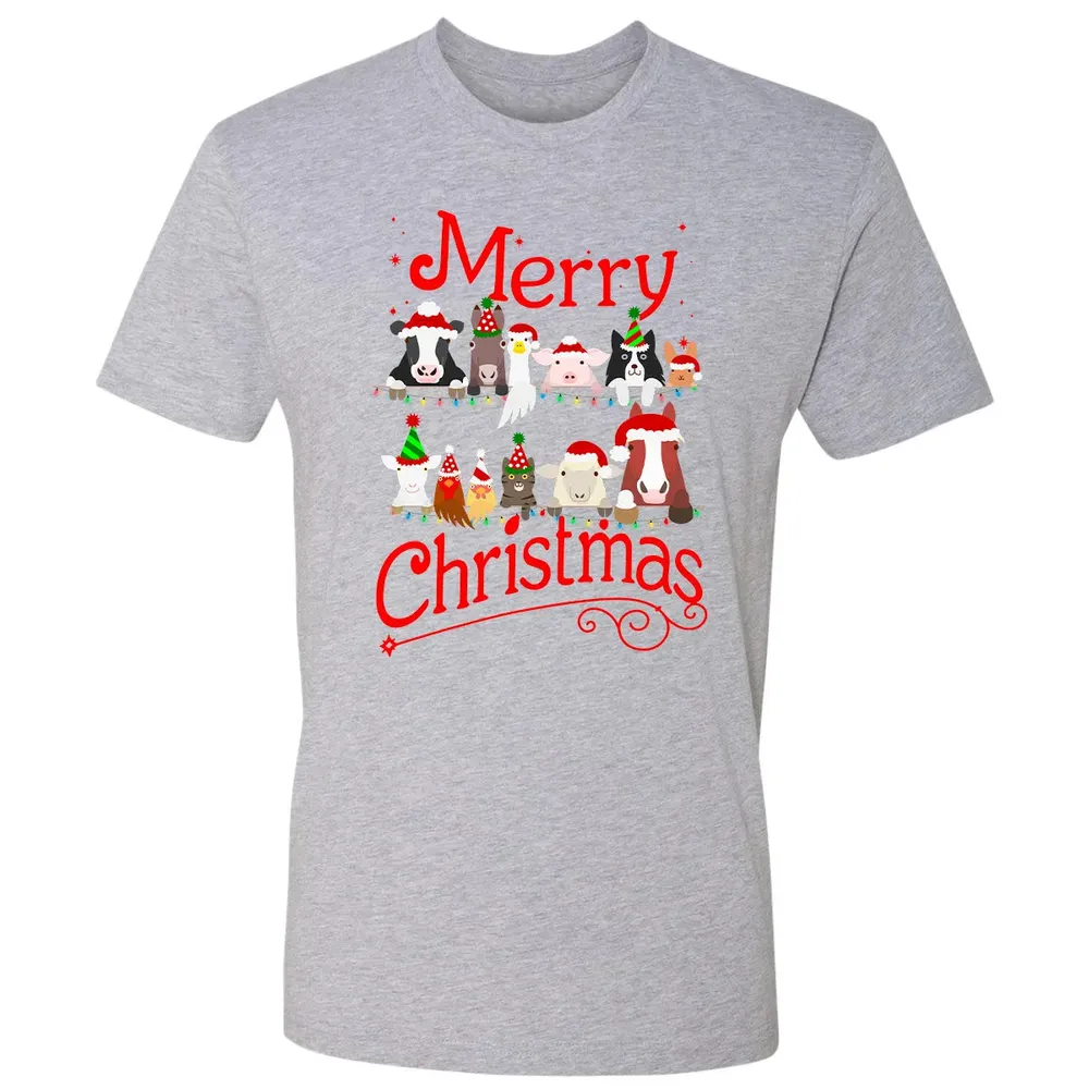 CHRISTMAS IS COMING Premium Unisex T-shirt - 9