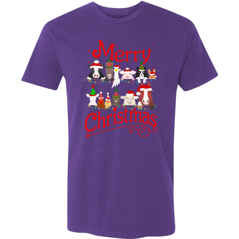 CHRISTMAS IS COMING Premium Unisex T-shirt - 7