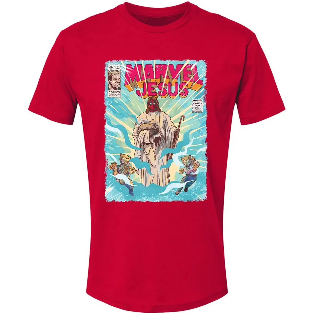 Jesus Comic Premium Unisex T-shirt - 6