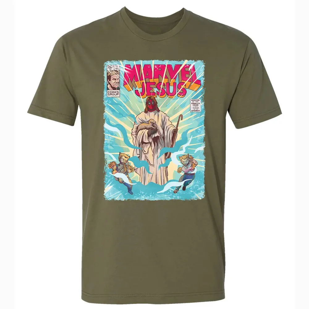 Jesus Comic Premium Unisex T-shirt - 5