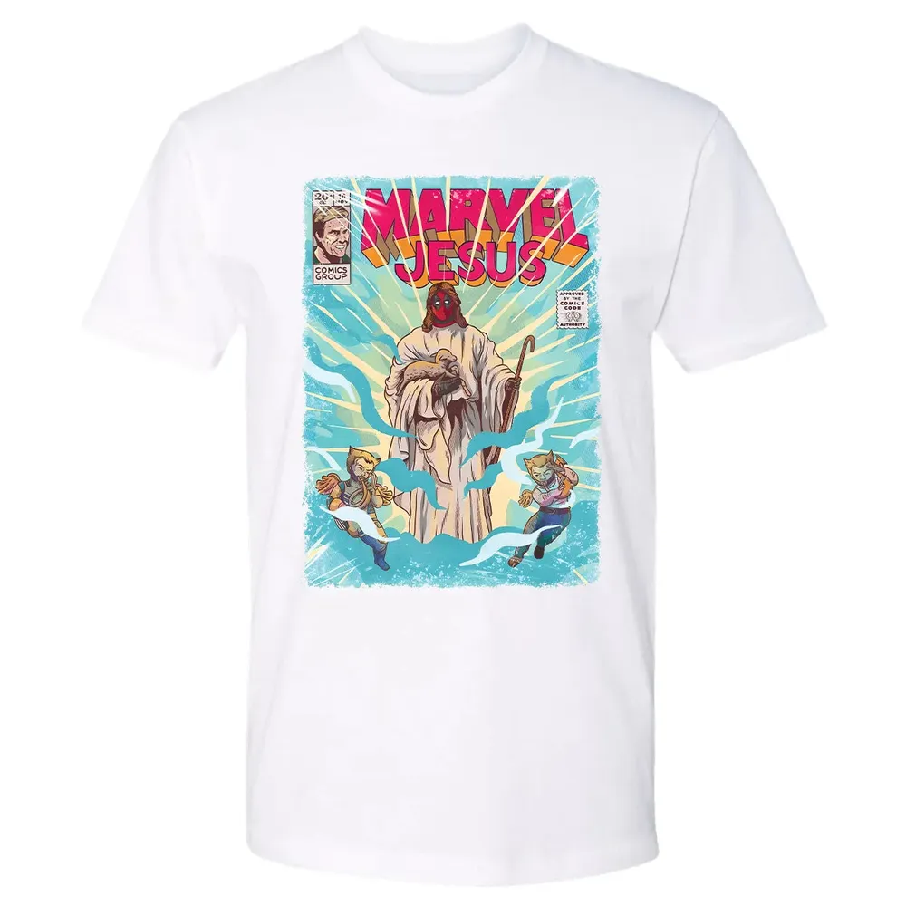 Jesus Comic Premium Unisex T-shirt - 4