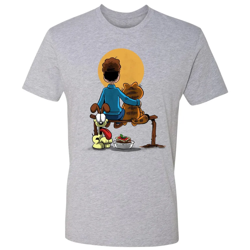 Family Gazing at the Moon Premium Unisex T-shirt - 9