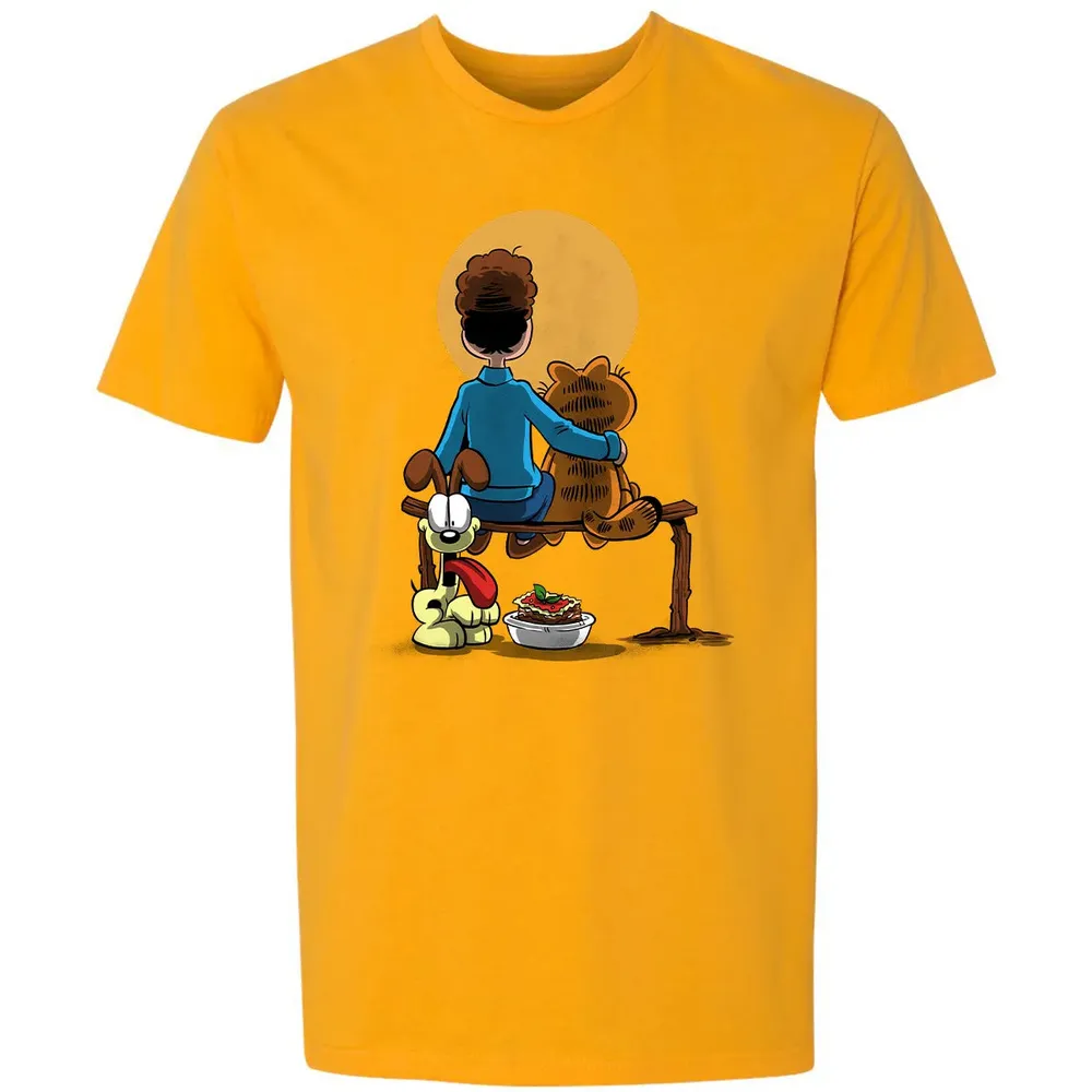 Family Gazing at the Moon Premium Unisex T-shirt - 11