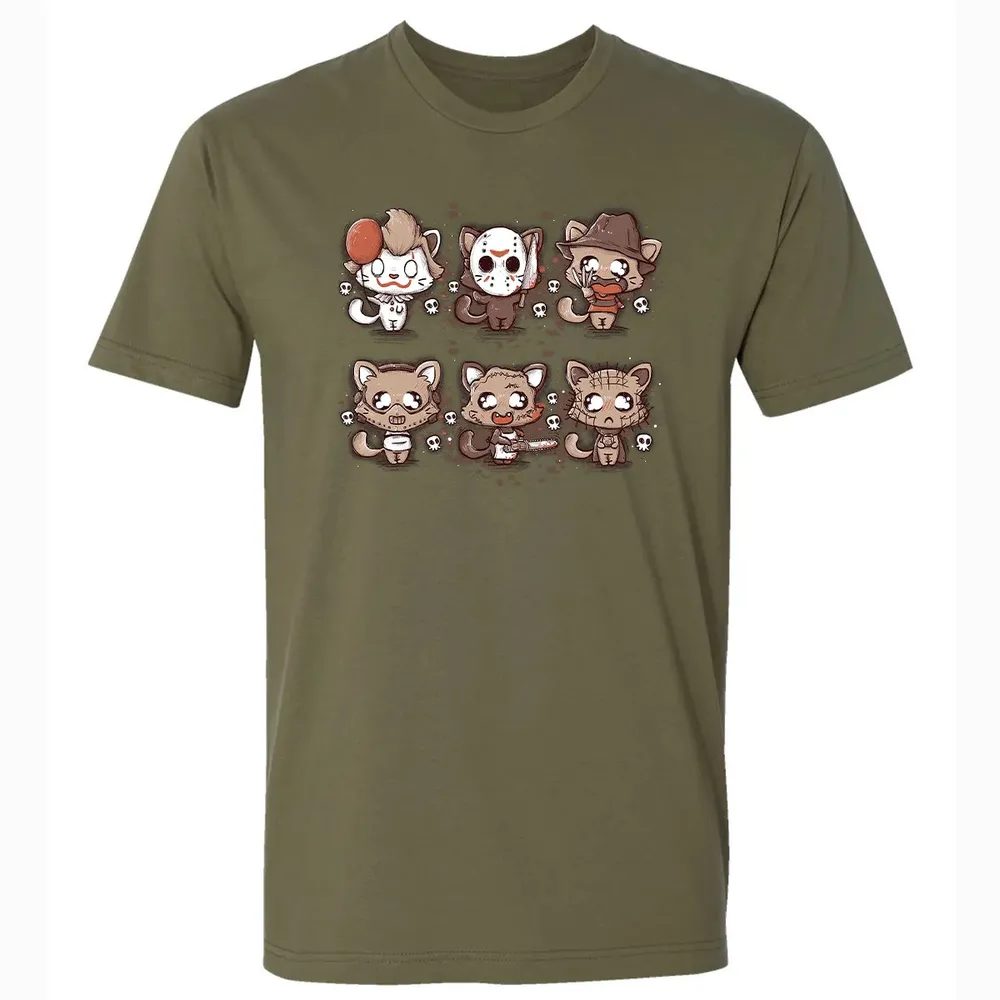 Horror Kitties Premium Unisex T-shirt - 5