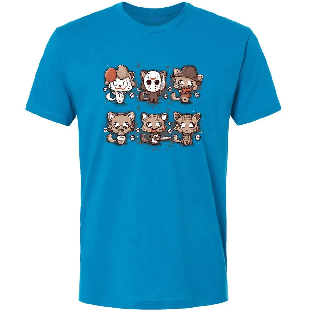 Horror Kitties Premium Unisex T-shirt - 15