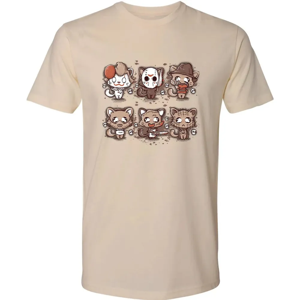Horror Kitties Premium Unisex T-shirt - 13