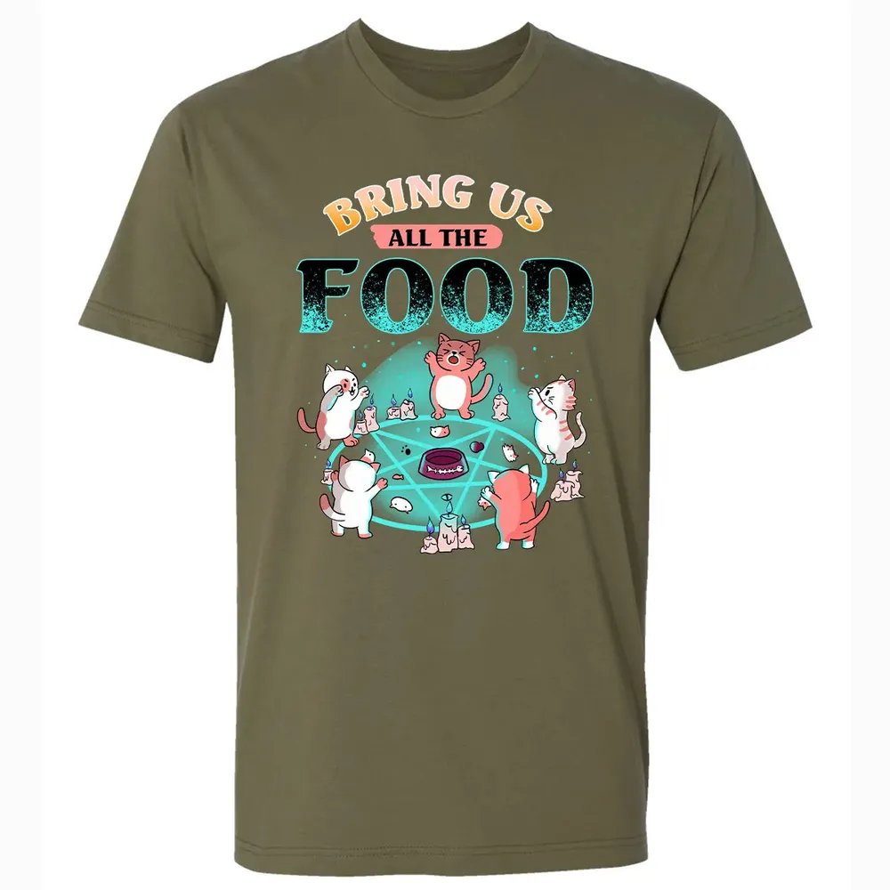 Bring Us All The Food Premium Unisex T-shirt - 5