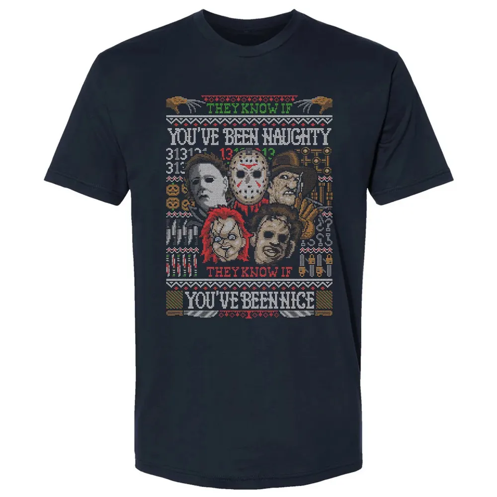 They Know If You've Been Naughty Premium Unisex T-shirt - 2