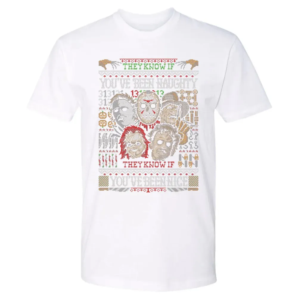 They Know If You've Been Naughty Premium Unisex T-shirt - 4