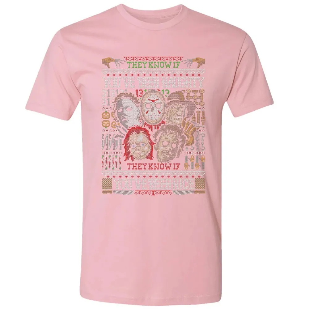 They Know If You've Been Naughty Premium Unisex T-shirt - 3