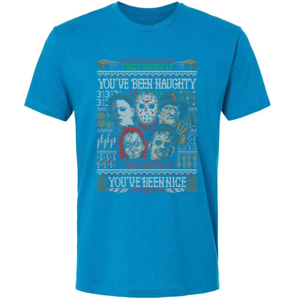 They Know If You've Been Naughty Premium Unisex T-shirt - 15
