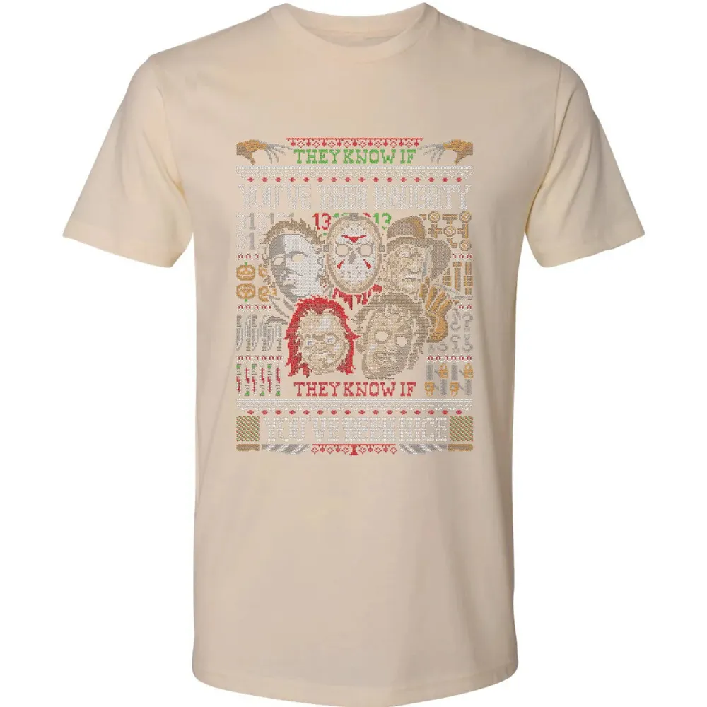 They Know If You've Been Naughty Premium Unisex T-shirt - 13