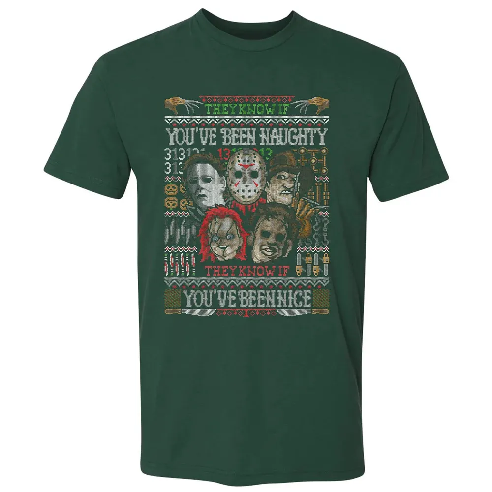 They Know If You've Been Naughty Premium Unisex T-shirt - 12
