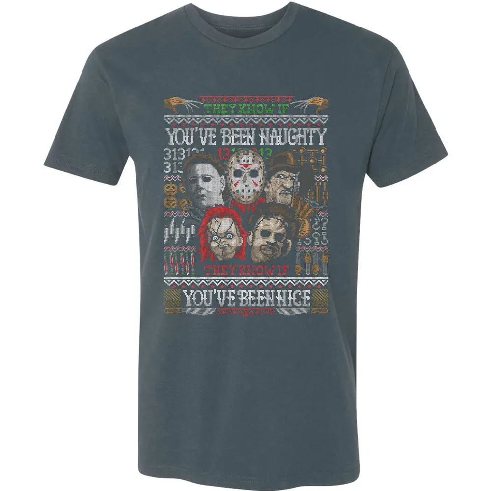 They Know If You've Been Naughty Premium Unisex T-shirt - 14
