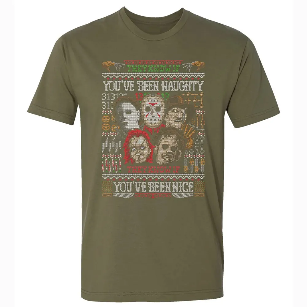 They Know If You've Been Naughty Premium Unisex T-shirt - 5