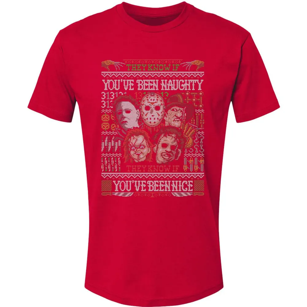 They Know If You've Been Naughty Premium Unisex T-shirt - 6