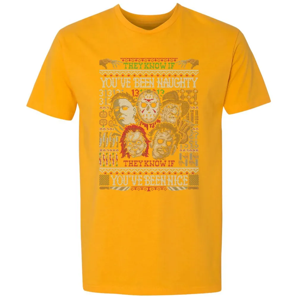 They Know If You've Been Naughty Premium Unisex T-shirt - 11