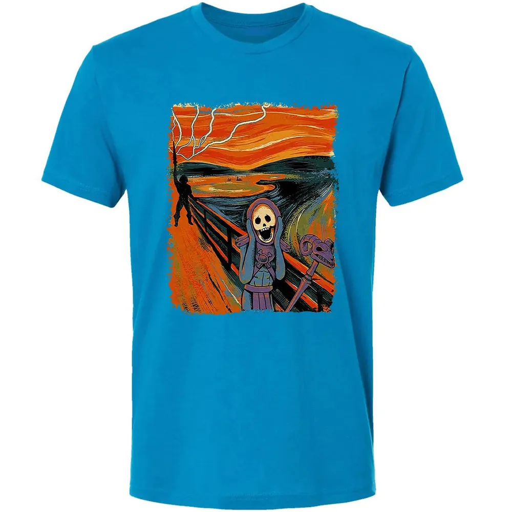Skull Scream Premium Unisex T-shirt - 15