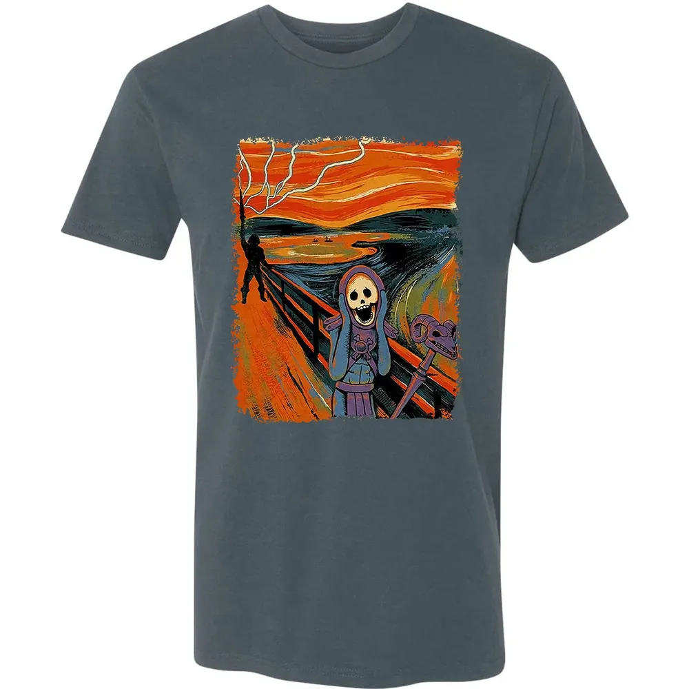 Skull Scream Premium Unisex T-shirt - 14