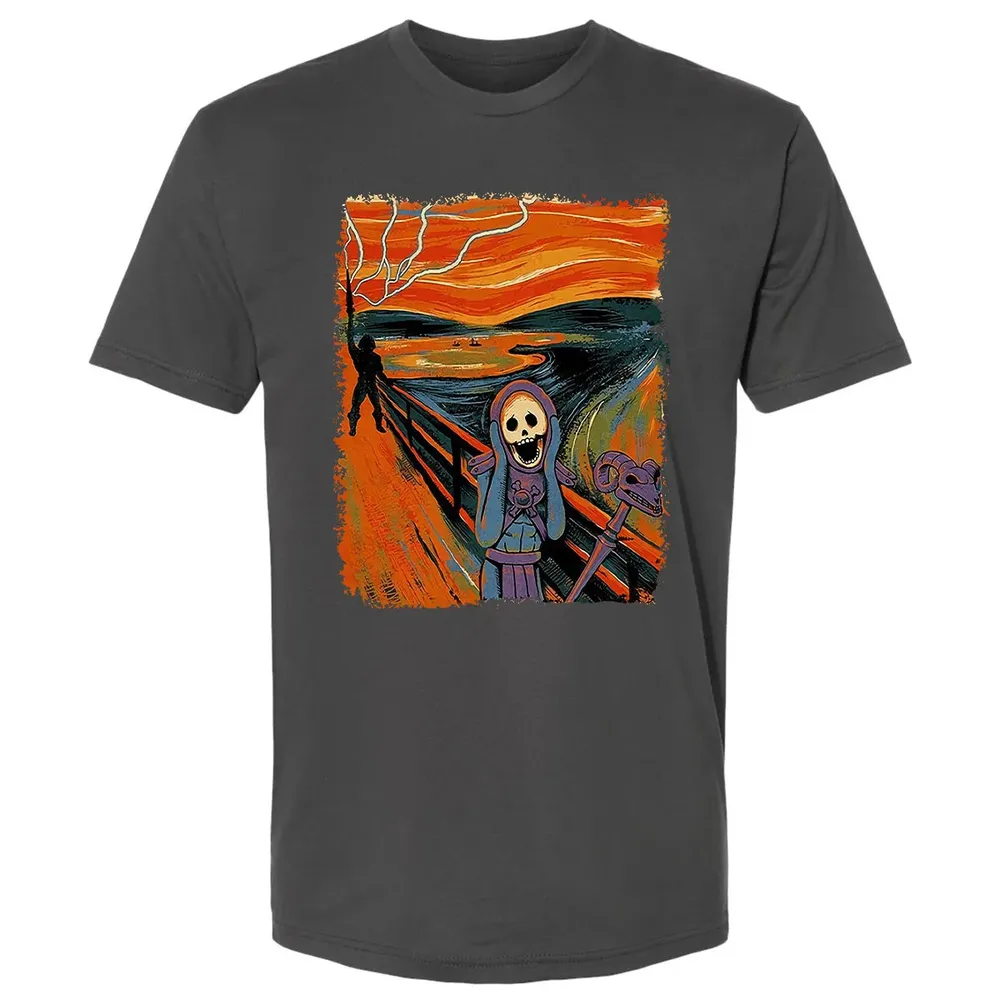 Skull Scream Premium Unisex T-shirt - 8