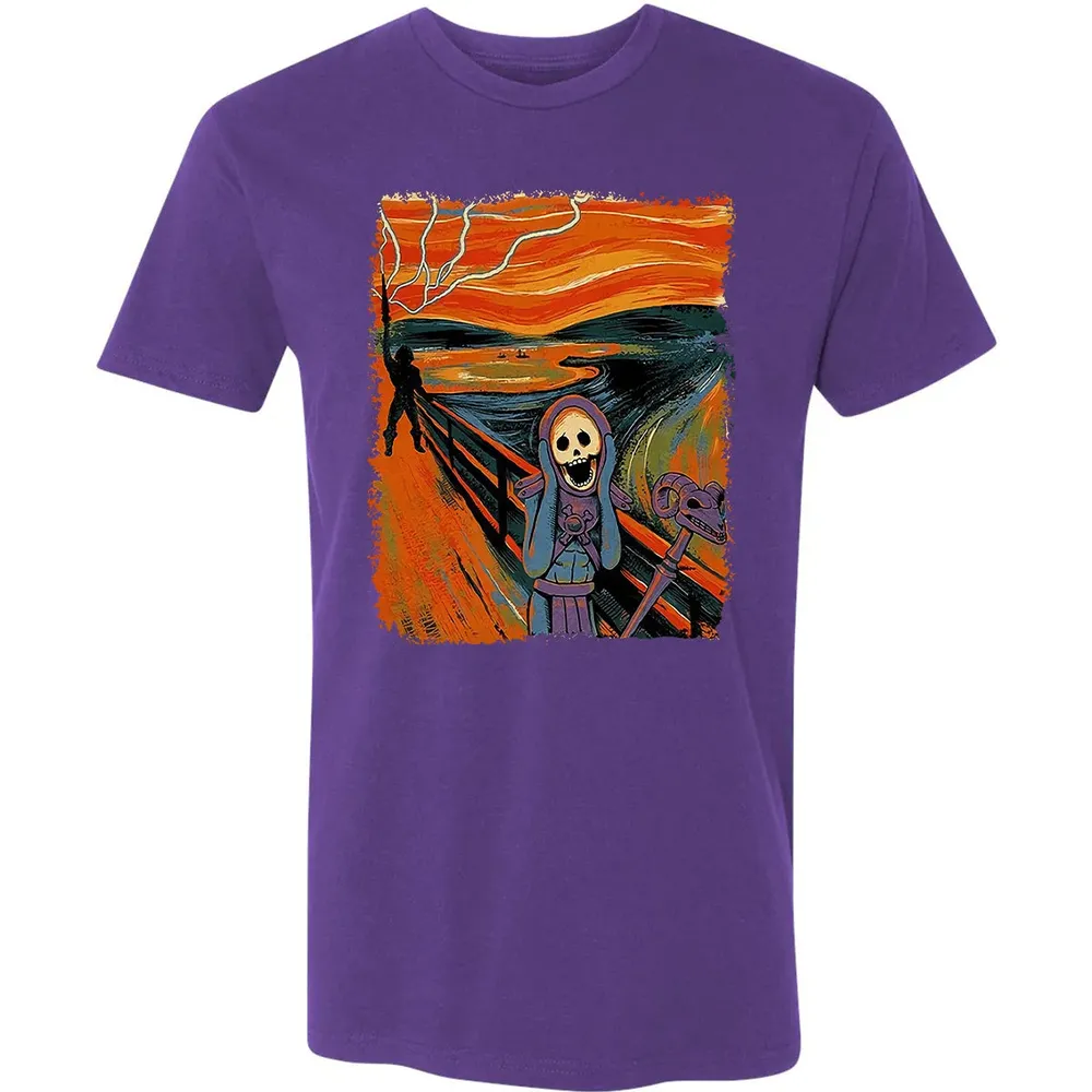 Skull Scream Premium Unisex T-shirt - 7