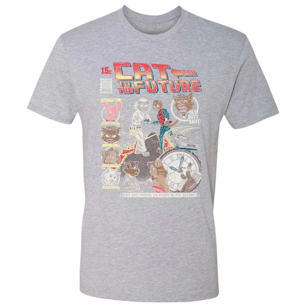 Cat To The Future Premium Unisex T-shirt - 9