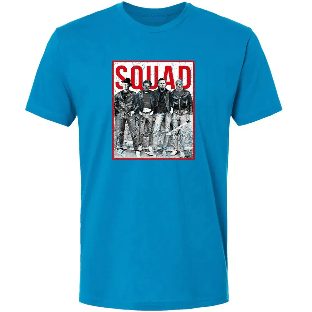 Jason Squad Halloween Horror Funny Scary Distressed Costume Premium Premium Unisex T-shirt - 15