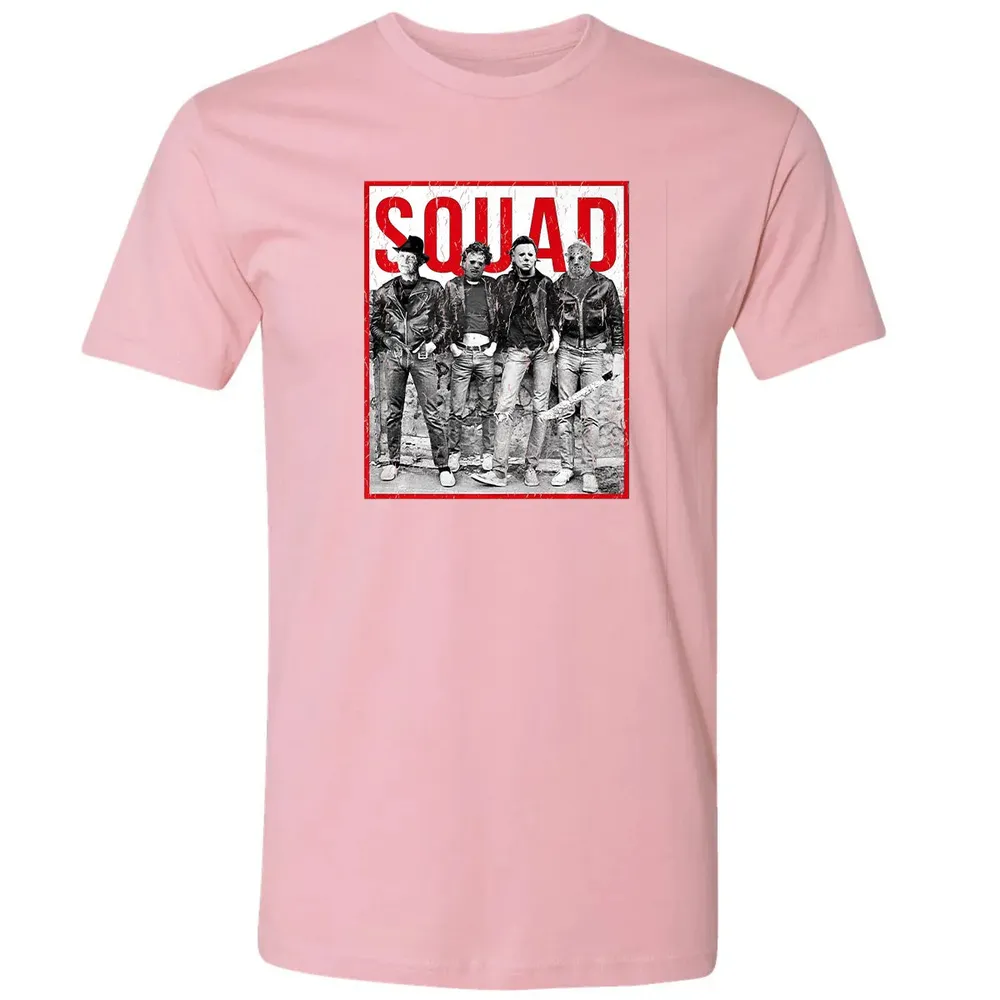Jason Squad Halloween Horror Funny Scary Distressed Costume Premium Premium Unisex T-shirt - 3