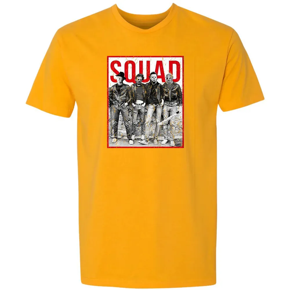 Jason Squad Halloween Horror Funny Scary Distressed Costume Premium Premium Unisex T-shirt - 11